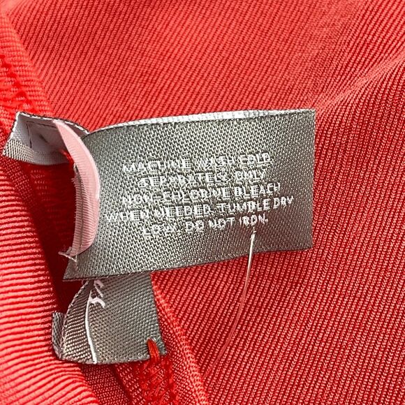 Additions by Chico's Tank Top Size 2 Large 12 Orange Coral Sleeveless NWT - Picture 7 of 7